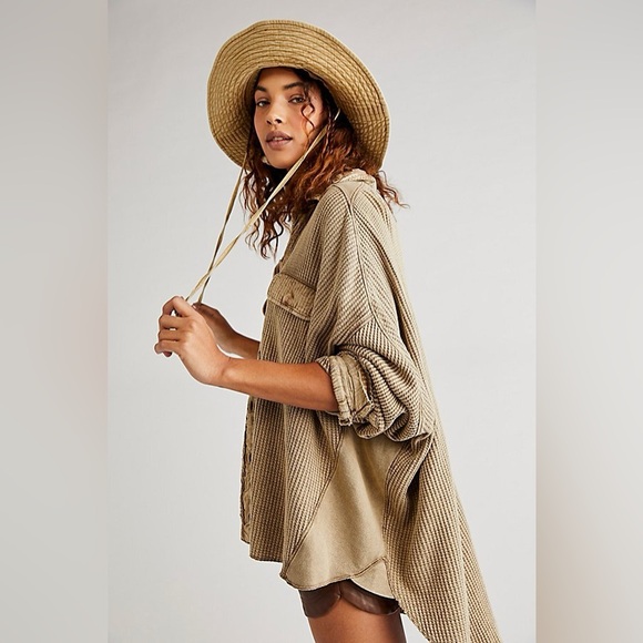 Free People FP One Scout Jacket in Fawn Rare No Longer Sold - Picture 8 of 16